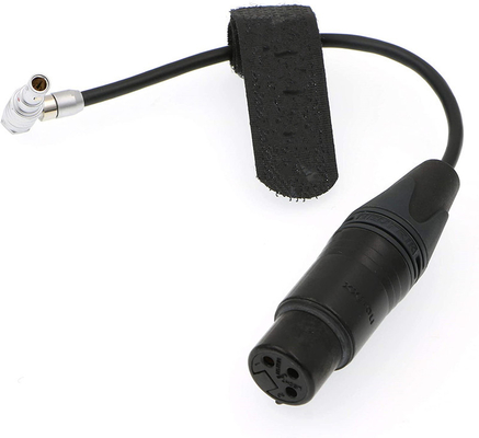 Camera Audio Cable Lemo Right Angle 00 5 Pin Male To XLR 3 Pin Female For Z CAM E2