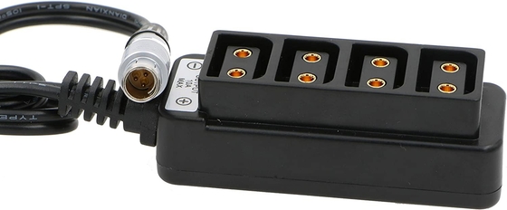 Fischer nam 3 Pin RS đến 4 cổng D Tap nữ HUB Adapter Splitter Cable cho máy ảnh ARRI