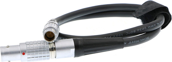 19.7 inch Camera Power Cable Lemo 3 pin Nam Steadicam Zephyr đến 6 pin nữ