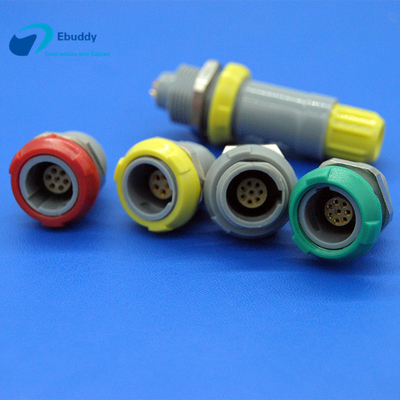 3 Pin Nhựa Thông tư Connectors Female Push Pull Socket Đối với hàn PCB