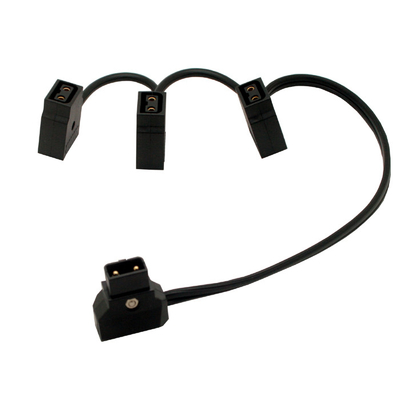 D-Tap / Powertap Camera Nguồn kết nối cáp D-Tap 1 Nam đến 3 Female Cable