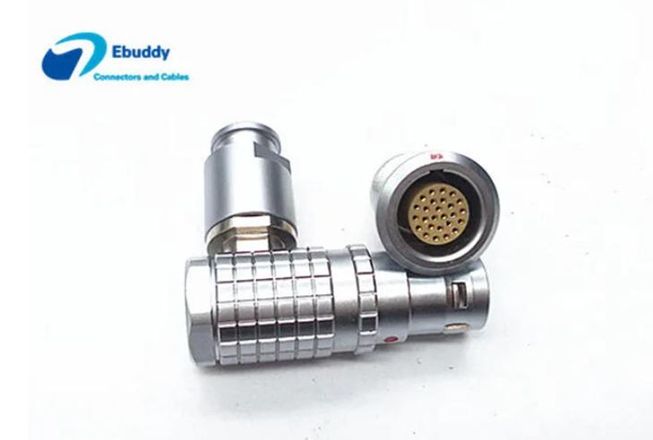 Blog công ty mới nhất về Right Angle Circular Connectors: Space‑Saving Interconnects for Compact Equipment