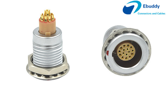 16 Pin Female Lemo B Series EGG.1B.316 Đầu nối Pull Pull Lemo cho Màn hình Đỏ Camera
