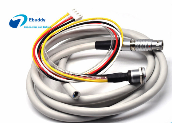 Mua Kết nối hệ thống chất lỏng điện hỗn hợp hỗn hợp Cáp điện tùy chỉnh 7pin Lemo 2B Gasline sản xuất trực tuyến