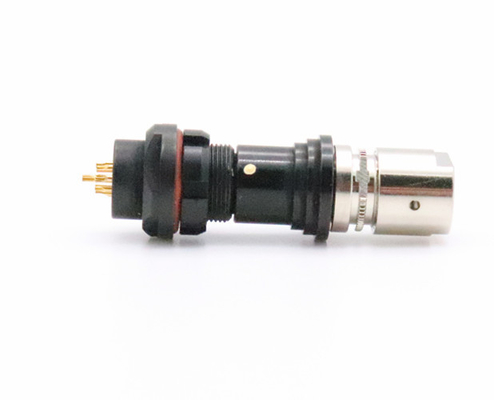Mua Đầu nối quân sự 9 chân Fischer SS 102 với màu đen được mạ vàng sản xuất trực tuyến