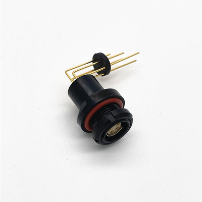 Mua Đầu nối góc phải được gắn phía sau 5pin Fischer với các tiếp điểm PCB online manufacture