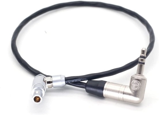 Mua Right Angle Lemos 4pin đến 3,5mm Cáp cắm âm thanh Timecode cho Tentacle Sync Red EpicRed Scarlet-WRed Raven Weap Gemini sản xuất trực tuyến