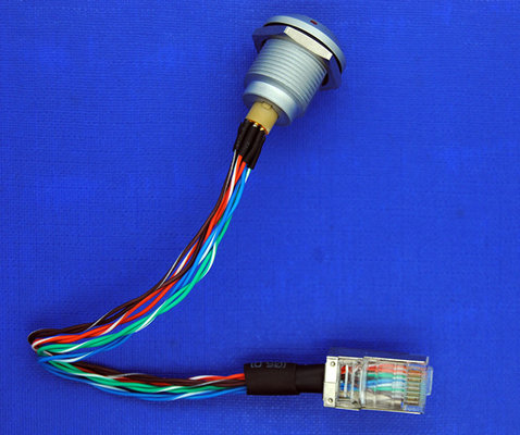 Mua Nam Đến Nam Custom Power Cáp, 1K 8 Pin Sleeved Cung cấp điện Cáp sản xuất trực tuyến