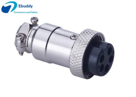 Mua GX16 5 Pin kim loại hàng đầu cắm Connector M16 Chassis Panel Mount Plug và Socket sản xuất trực tuyến