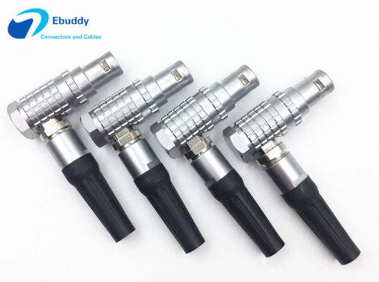 chất lượng  LEMO Metal Circular Connector FHG 1B 2 3 4 5 6 7 8 10 14 16 Pin Right Angle Connector Male nhà máy