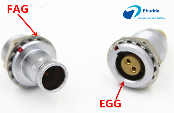 Mua Đầu nối tròn 14 pin đẩy, đầu nối nam thay thế Lemo FAG.1B.314 sản xuất trực tuyến