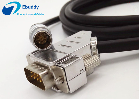 Mua Lemo 8pin để DB9 cáp điện tùy chỉnh Lemo FGG.1B.308 nam cáp cho tổng đài topcon sản xuất trực tuyến