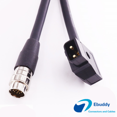 Mua 12pin nam đến 2pin d-tap nam cáp để cung cấp điện máy ảnh online manufacture
