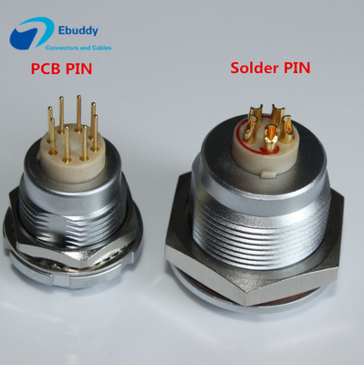 Mua 50 điểm đánh giá IP Lemo B Series kết nối ECG 2-32 Pin nữ ổ cắm với PCB / hàn pin sản xuất trực tuyến