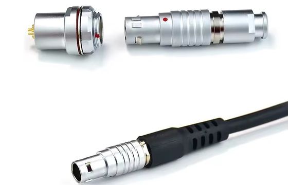 Mua Compatible LEMO FGG EGG 2B circular connectors Male And Female With Customized Cable Assmebly Manufacturer online manufacture