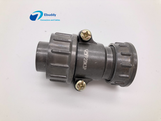 Mua Đầu cắm cáp tròn cho nữ 3 Pin P20K3P PPS Cách điện CE RoHS được chứng nhận online manufacture