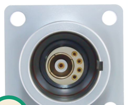 Mua Đồng thau Chrome 2K 4pin Lemo Kết nối hỗn hợp Video Coaxial Female sản xuất trực tuyến
