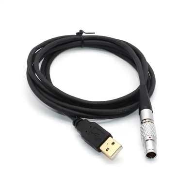 Lemo FGG.1B.304 đến cáp USB 1m 2m 3m 4m Custom Length OEM Data Cable