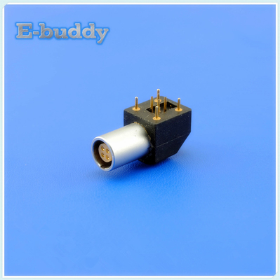 Lemo EPG 1B 4 Pin Ổ cắm PCB Ổ cắm Kéo Push Circular Cho Bảng gắn Sử dụng