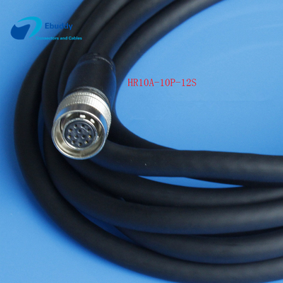 12 Pin Camera Kết nối Cáp Đối với Camera CCD HR10A-10P-12S